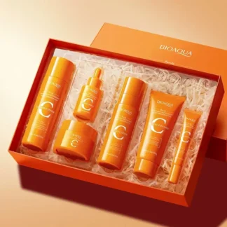 Kit Facial Blanqueador + Hidratante De Vitamina C Bioaqua